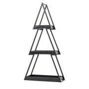 Black Iron Christmas Tree Tiered Tray 3 Tier Decorative Stand